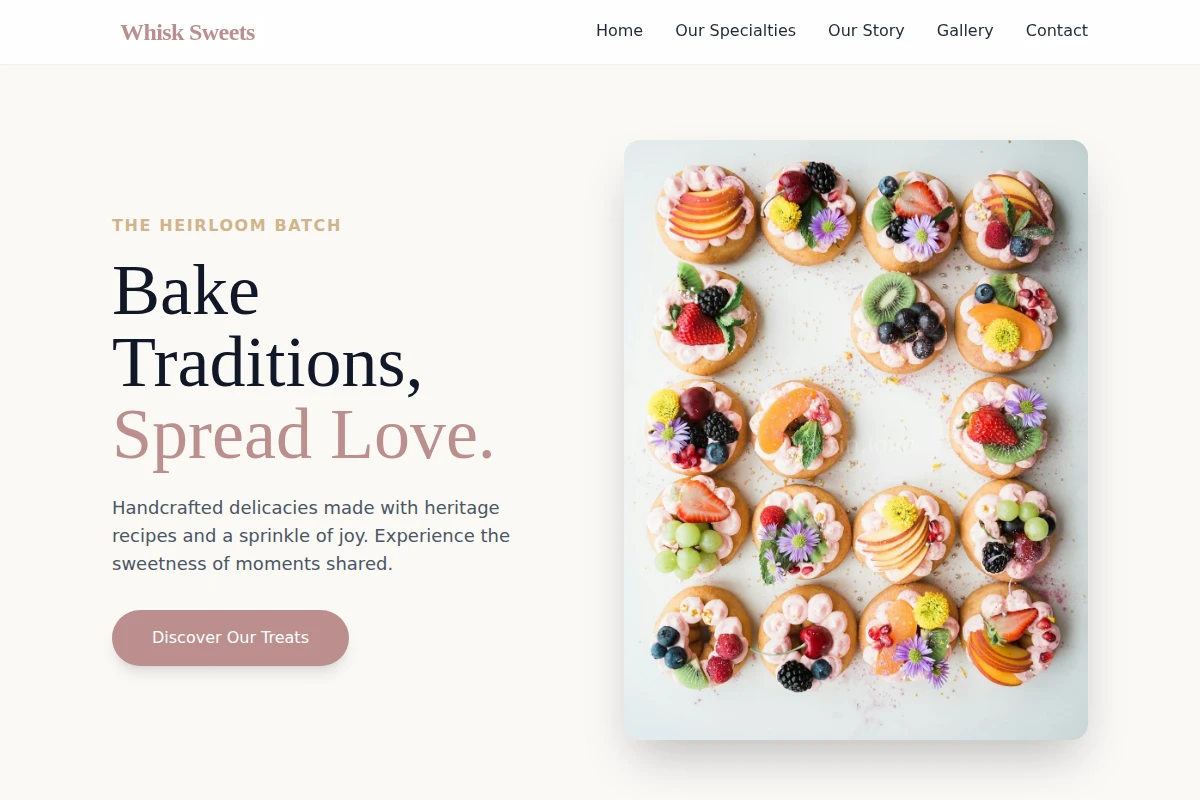 Whisk Sweets